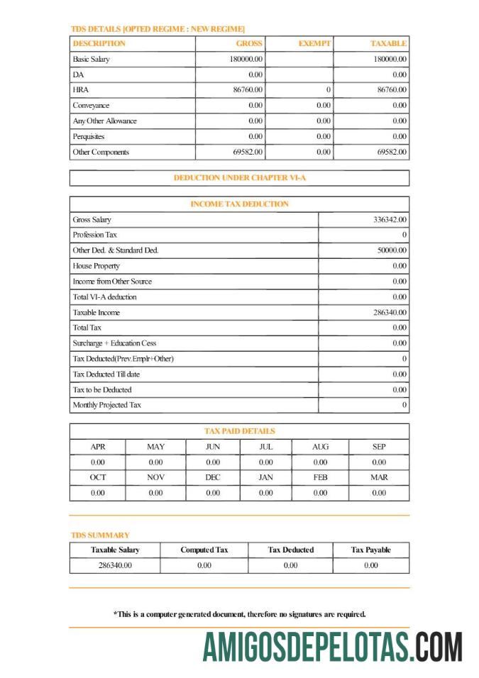 Premium Aerial Telecom Solutions payslip templat in Word and PDF format.PDF, 2