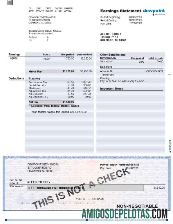 Premium DEWPOINT MECHANICAL earnings laporan templat in Word and PDF format.PDF, 1