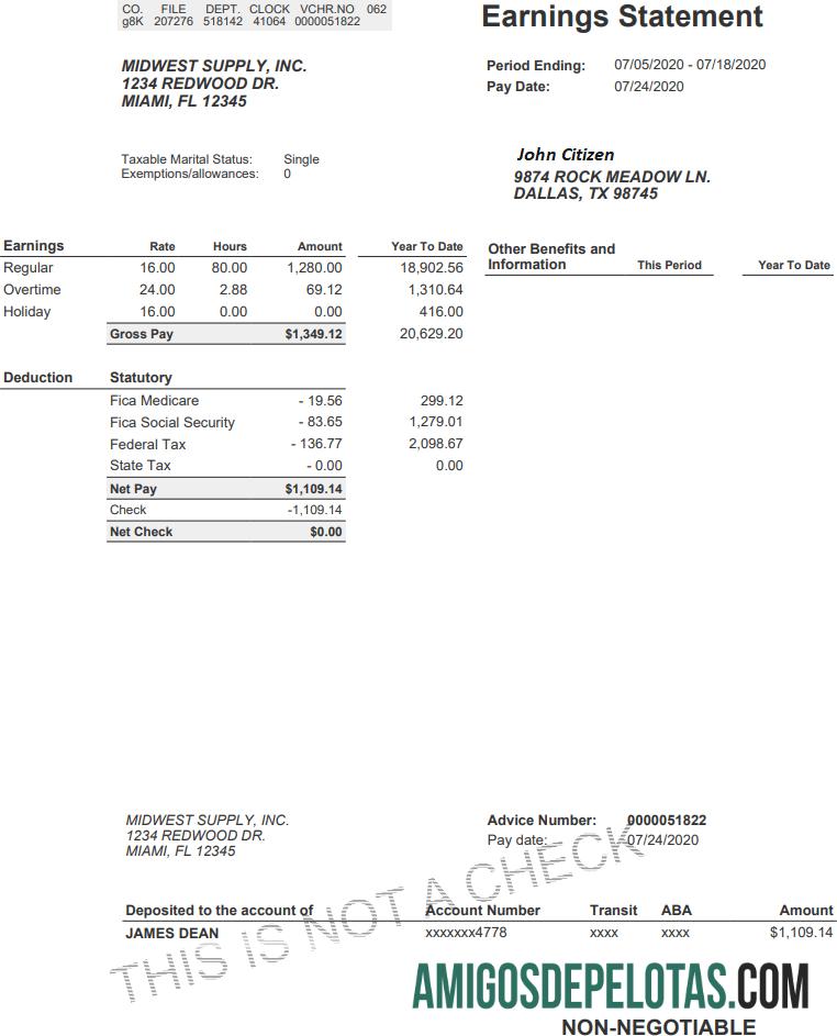 AS MIDWEST supply inc earning laporan in Word and PDF format sampel