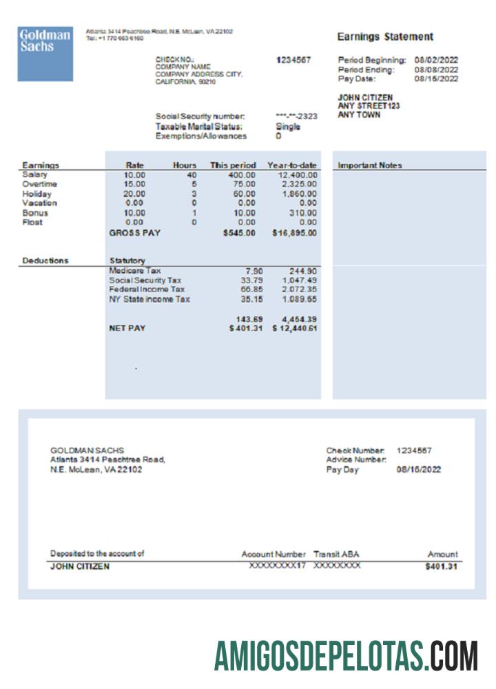 Realistis AS financial Perusahaan earning laporan templat in Word and PDF format, versi 2