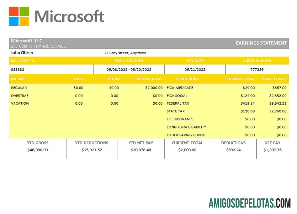 AS technologies Perusahaan employee sheet sampel