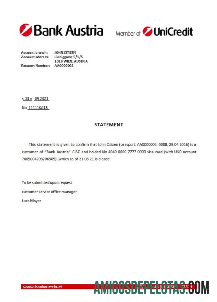 Austria bank Austria closure Referensi pratinjau