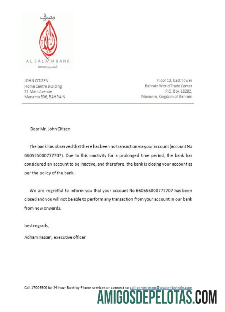 Bahrain Al Salam closure Referensi makering