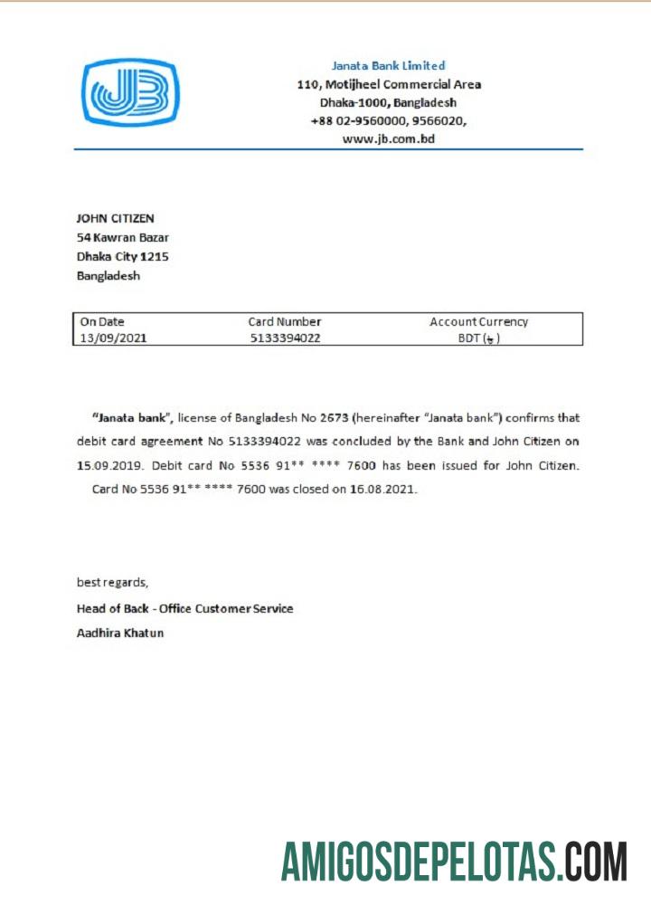 Bangladesh Janata closure Referensi desain