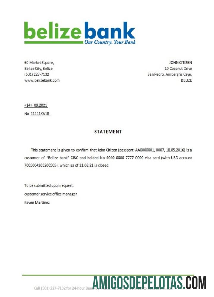 Belize Belizebank closure Referensi pratinjau