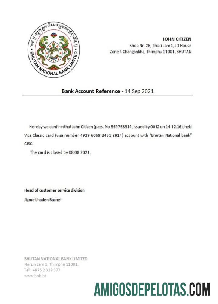 Bhutan Bhutan nasional bank closure Referensi pratinjau