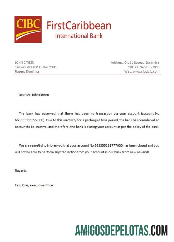 Dominika CIBC closure Referensi pratinjau