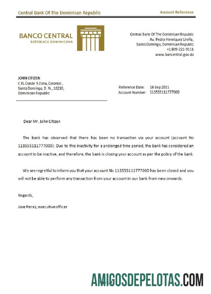 Dominika Central bank closure Referensi templat