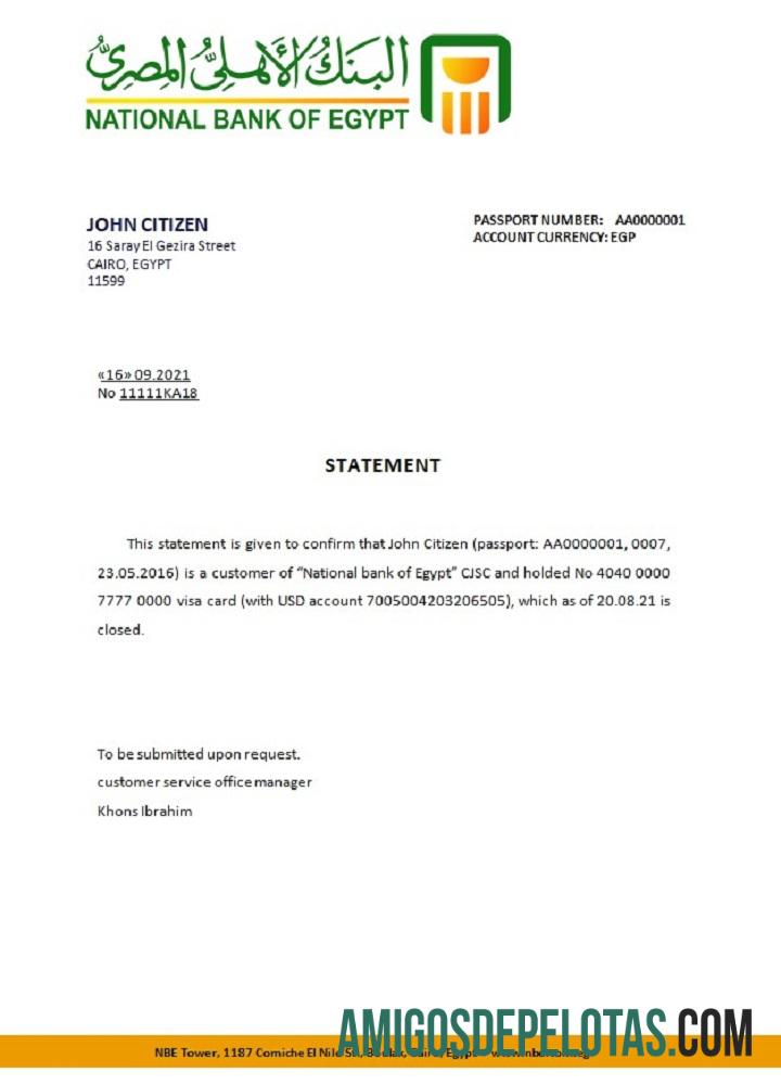 Mesir nasional bank of Mesir closure Referensi sampel