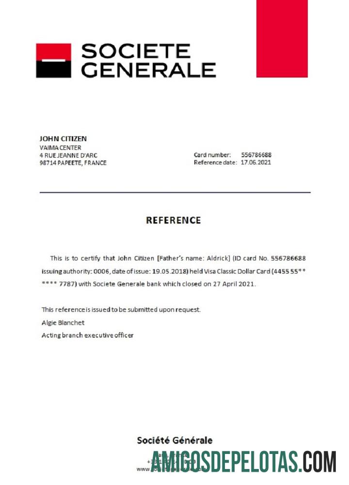 Prancis Socie╠üte╠ü Ge╠üne╠ürale closure Referensi makering