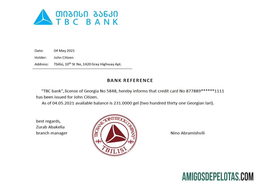 Georgia TBC bank Referensi desain