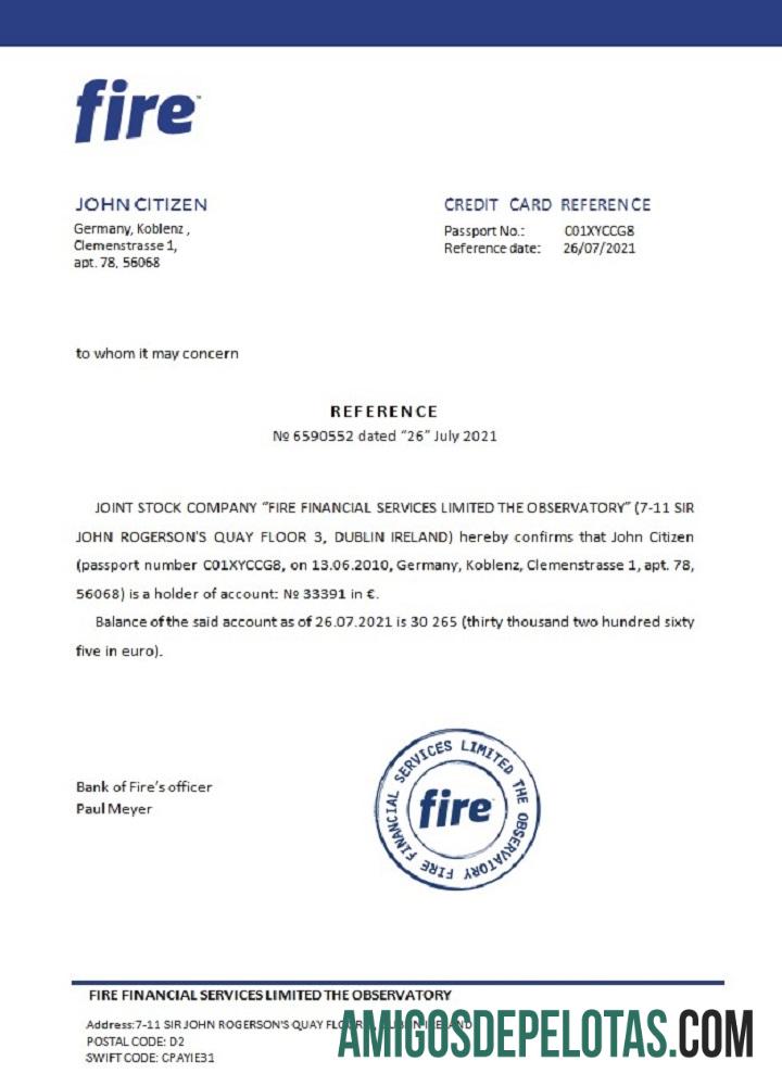Jerman Fire Referensi pratinjau