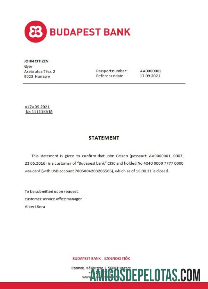 Hungaria Budapest bank closure Referensi makering