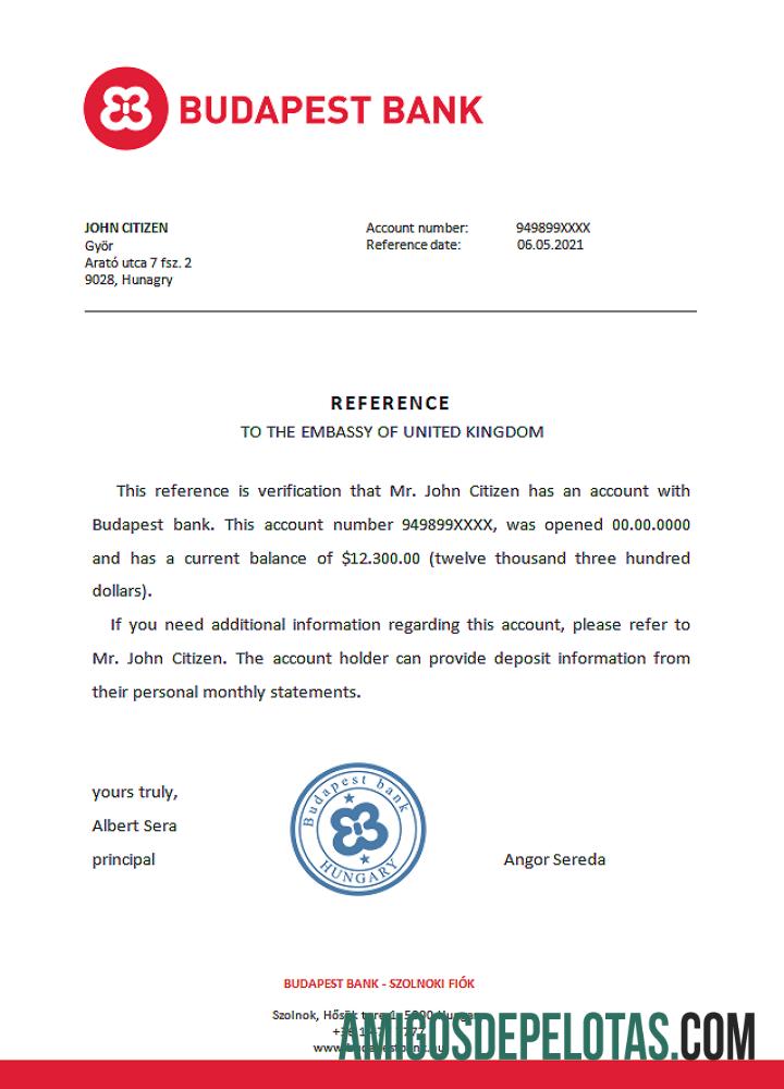 Hungaria Budapest bank Referensi makering