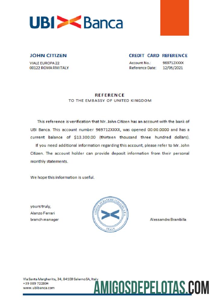 Italia Ubi Banca Referensi desain