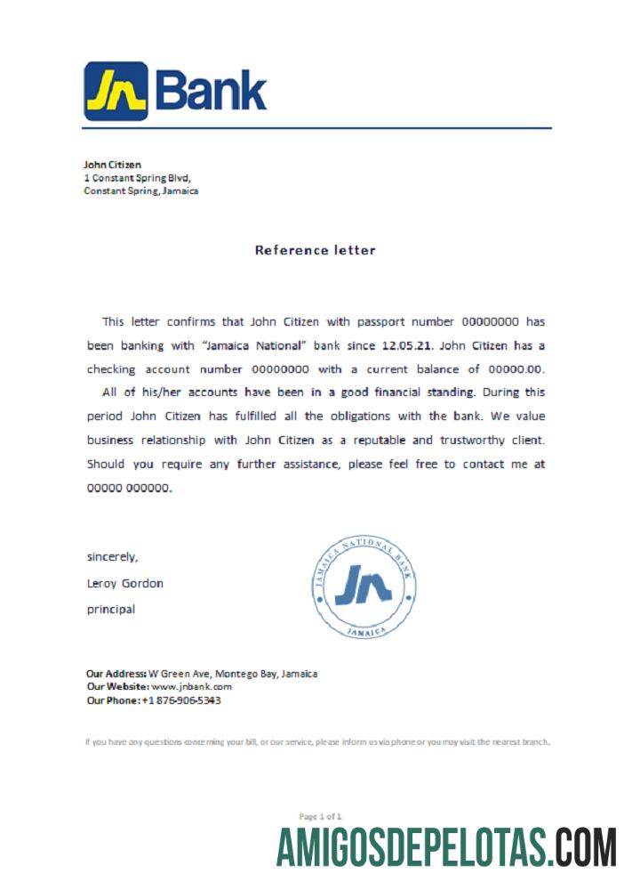 Jamaika nasional bank Referensi pratinjau