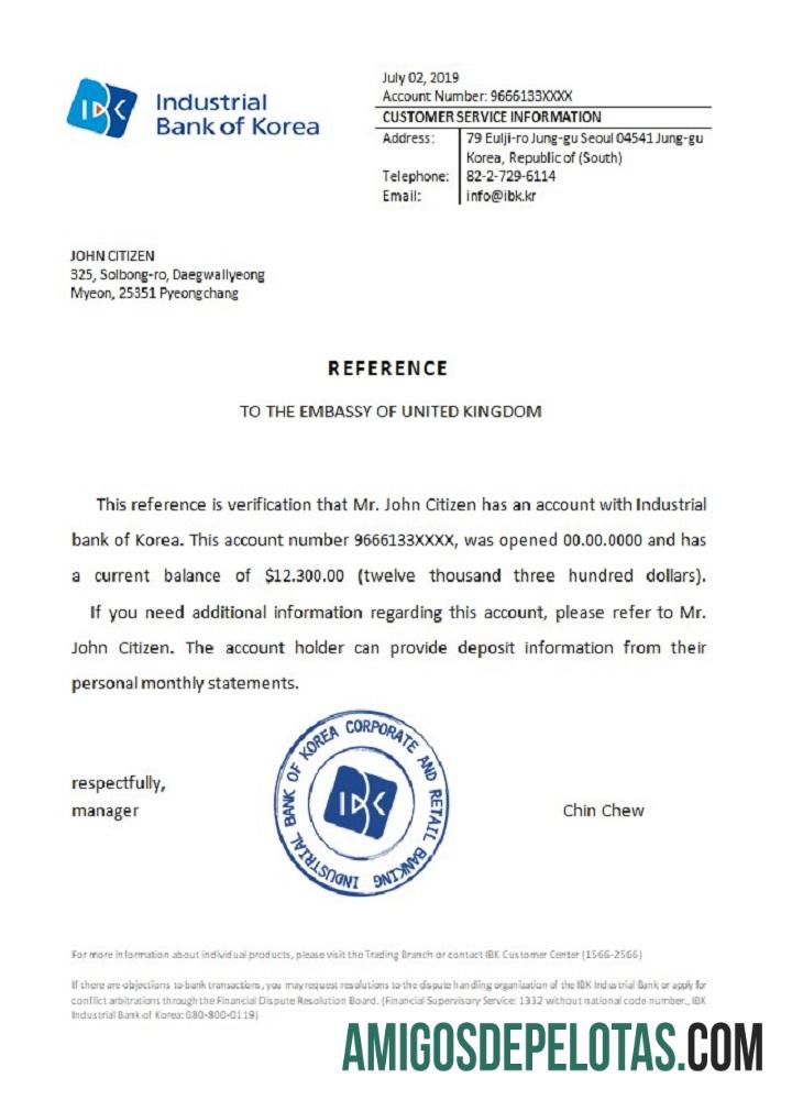 Korea Industrial bank Referensi pratinjau