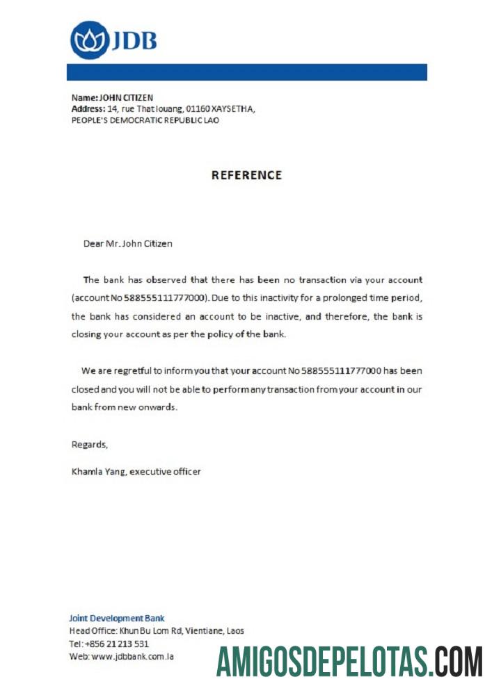 Laos Joint Development bank closure Referensi makering