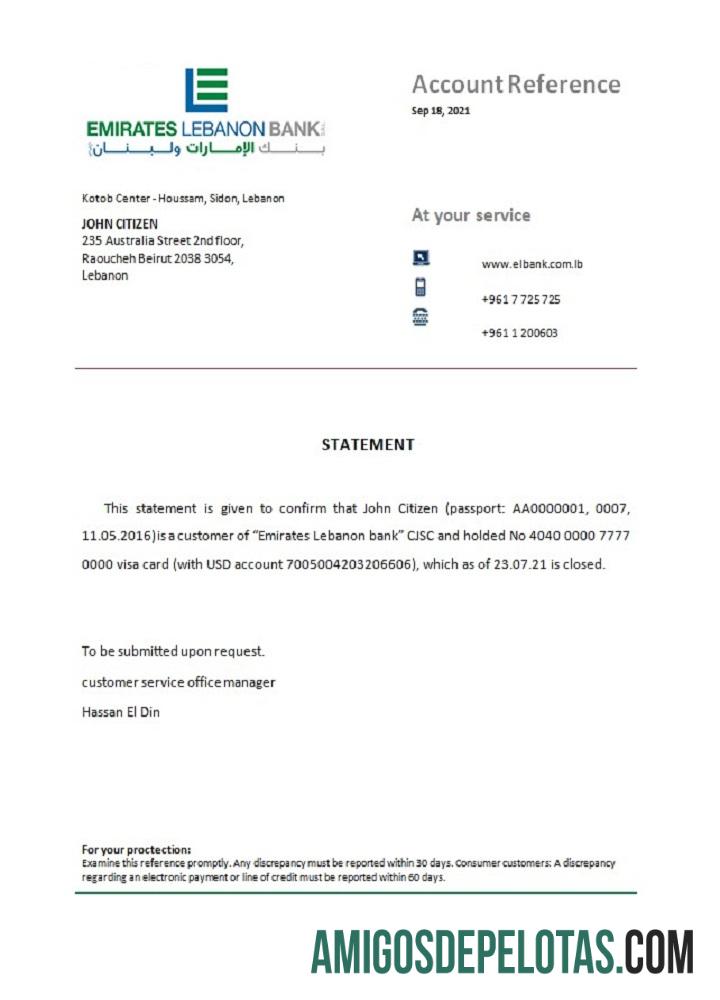 Lebanon Emirates Lebanon bank closure Referensi desain