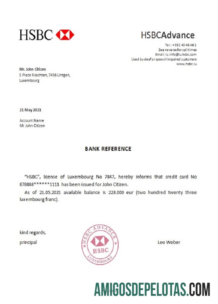 Luksemburg HSBC Referensi pratinjau