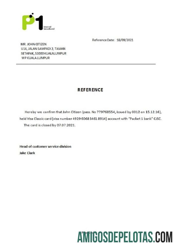 Malaysia Packet 1 Jaringan closure Referensi pratinjau