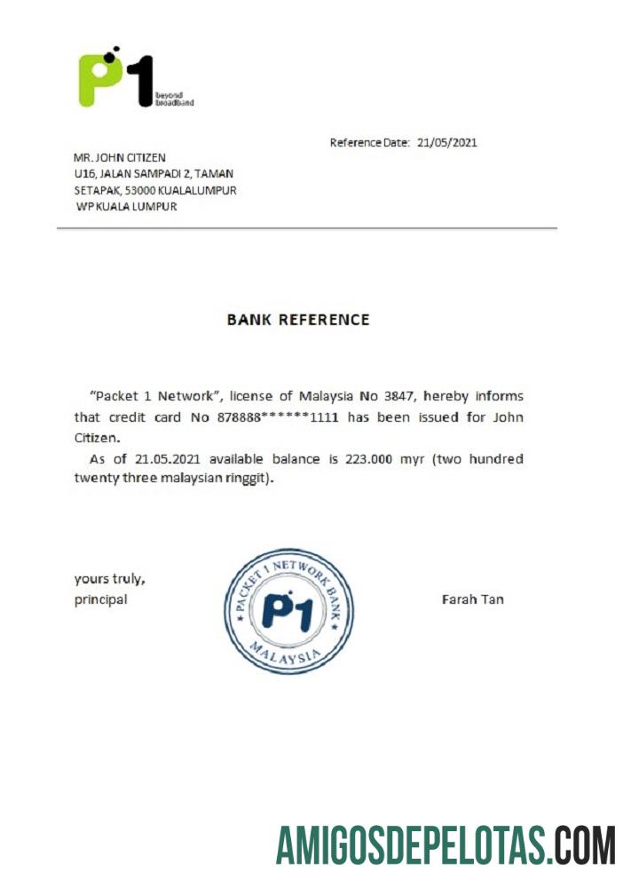 Malaysia Packet 1 Jaringan Referensi templat
