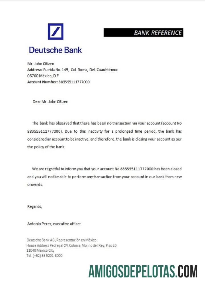 Meksiko Deutsche bank closure Referensi desain
