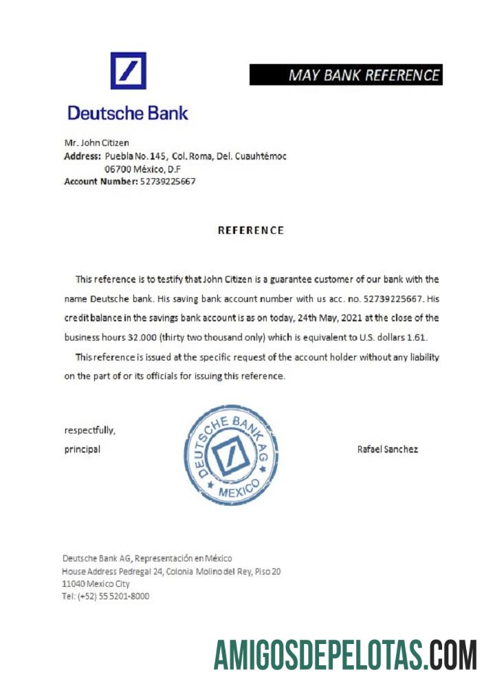 Meksiko Deutsche bank Referensi pratinjau