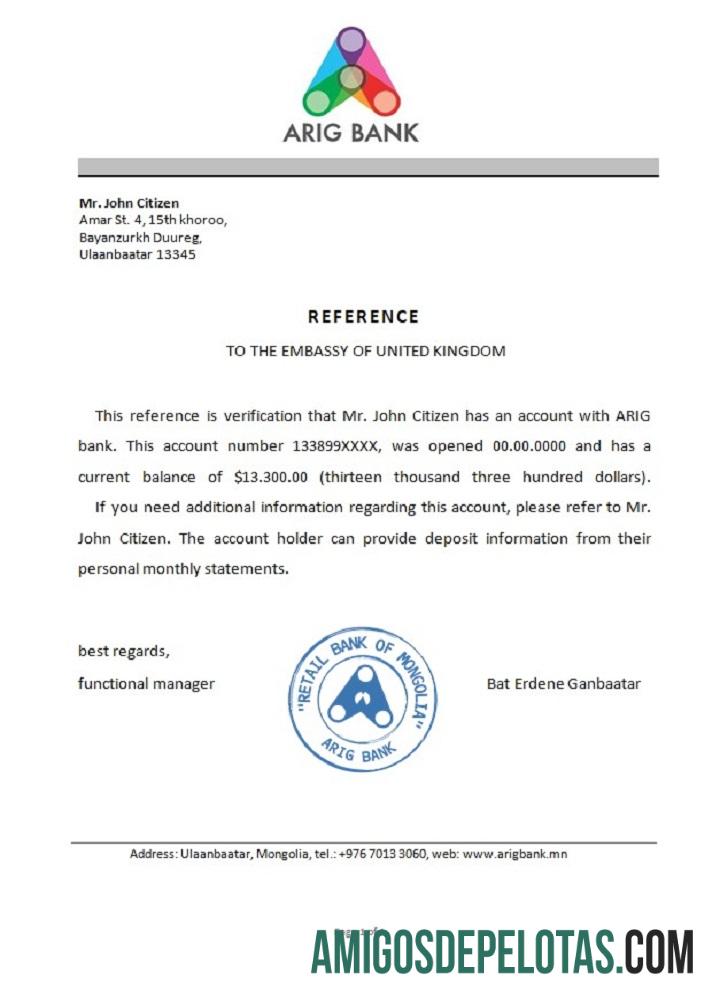 Mongolia Arig bank Referensi pratinjau