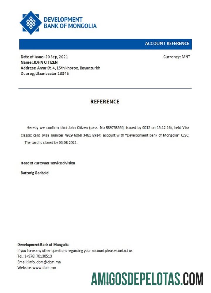 Mongolia Development bank of Mongolia closure Referensi pratinjau