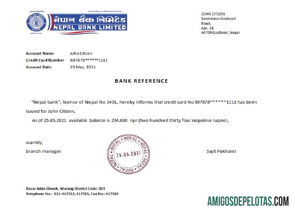 Nepal Nepal bank Referensi desain