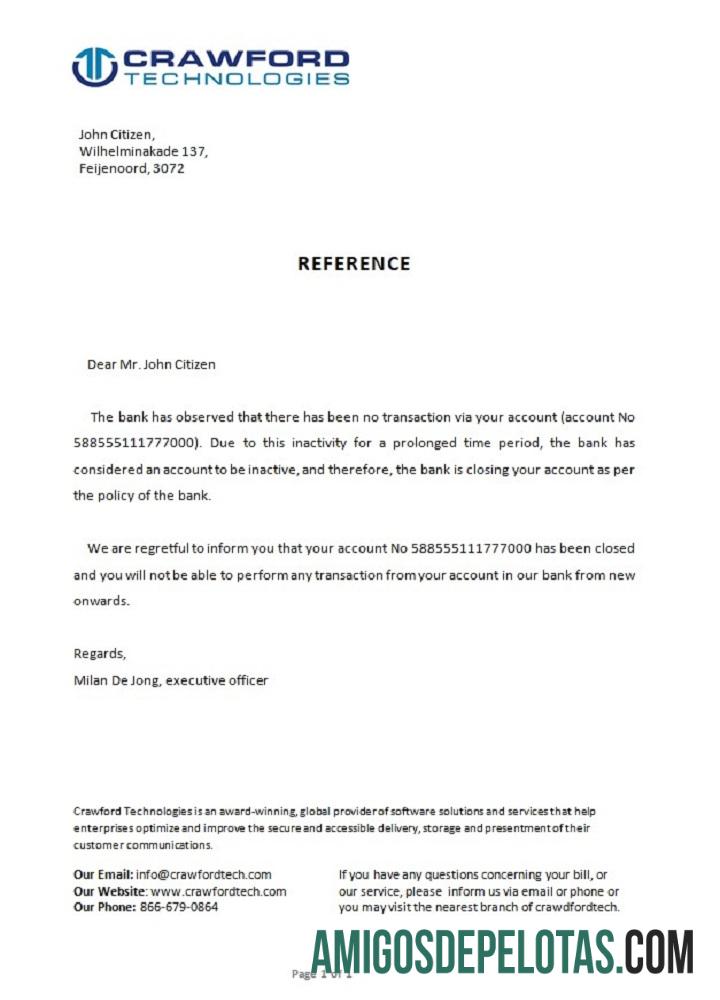 Belanda Crawford bank closure Referensi desain