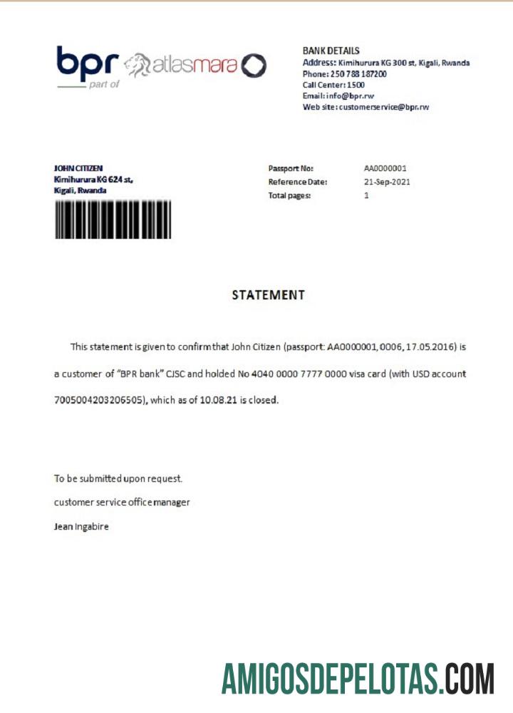 Rwanda BPR closure Referensi desain
