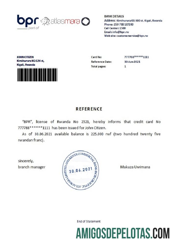 Rwanda BPR Referensi desain