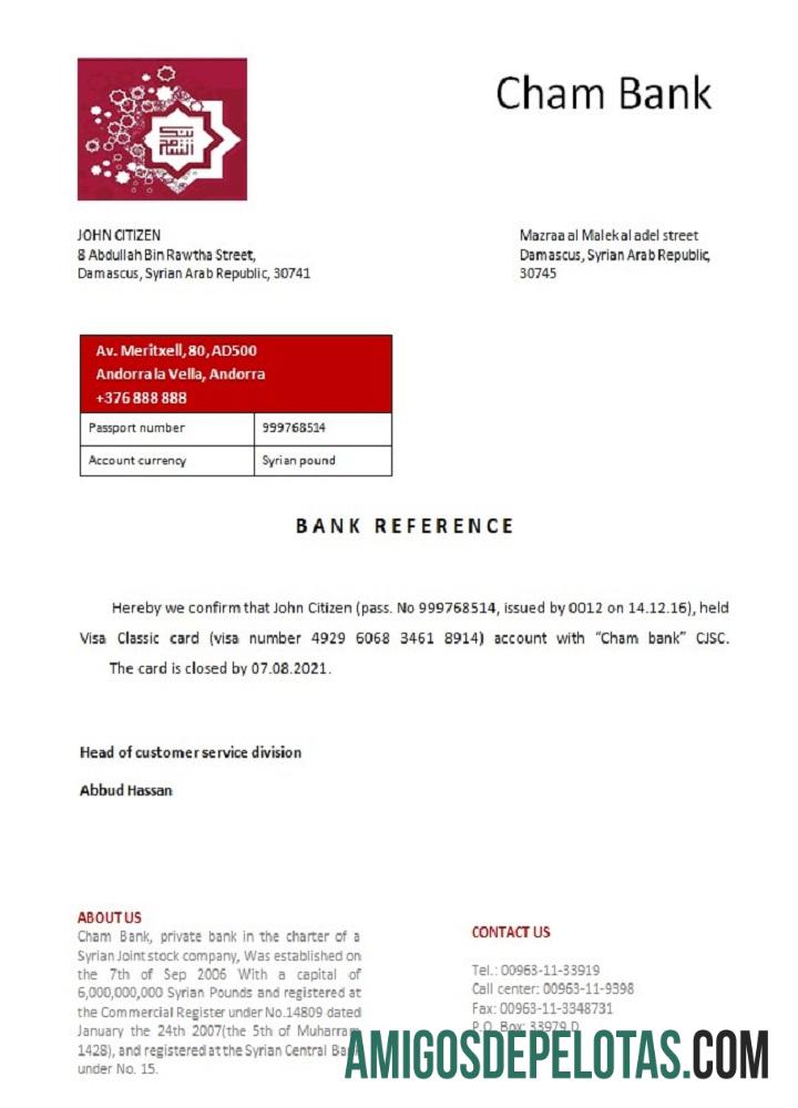 Suriah Cham bank closure Referensi pratinjau
