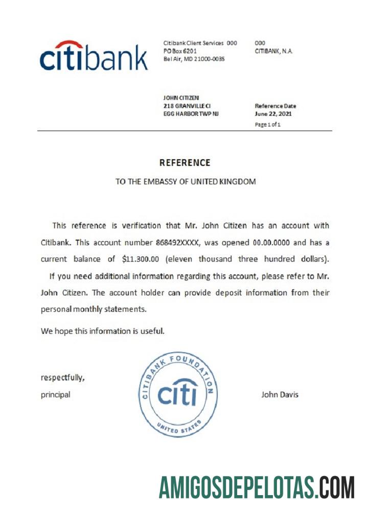 AS Citibank Referensi pratinjau