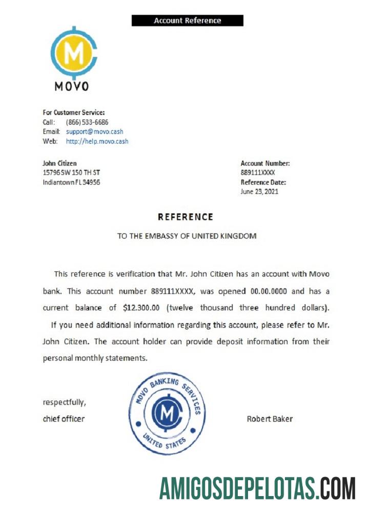 AS Movo Referensi sampel