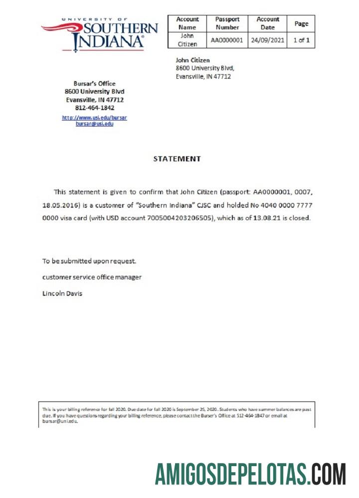 AS Southern Indiana closure Referensi desain