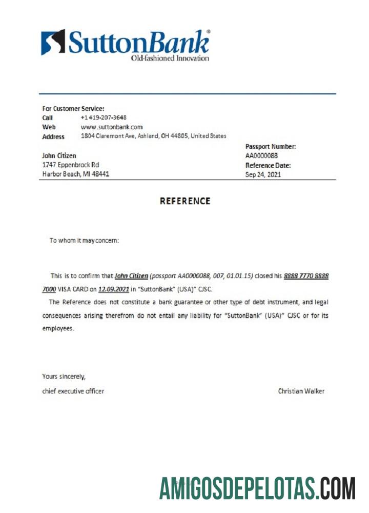AS Sutton closure Referensi makering
