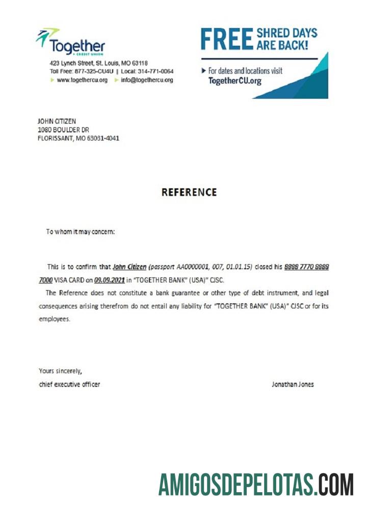 AS Together closure Referensi desain