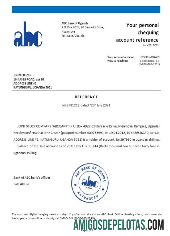 Uganda ABC Referensi makering