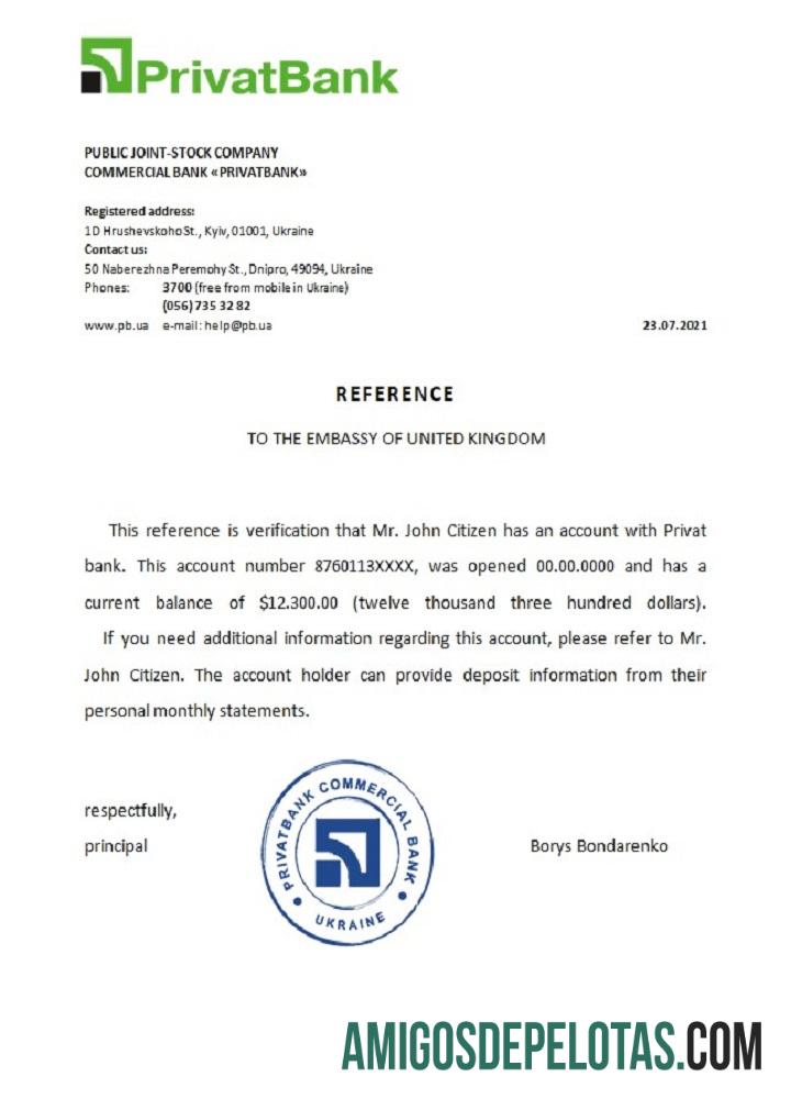 Ukraina Privatbank Referensi pratinjau