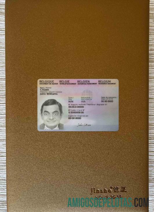 Belgia tempat tinggal kartu, 2021 sekarang tampilan foto depan makering