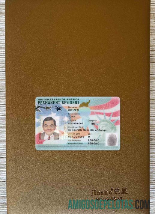 AS hijau kartu, permanent penduduk kartu 2020 ΓÇô sekarang tampilan foto (2) pratinjau