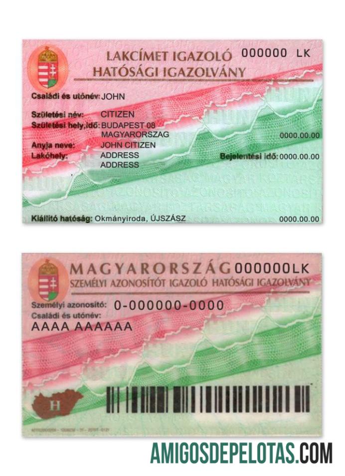 Hungaria sertifikat proof of tempat tinggal pratinjau