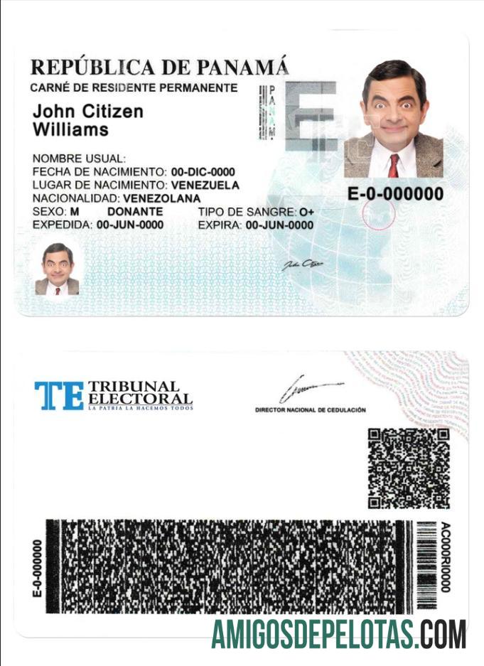 Panama penduduk izin desain