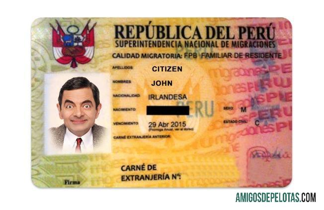 Peru tempat tinggal izin desain