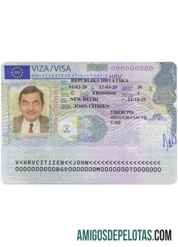 کروشیا schengen ویزا پیش نظارہ