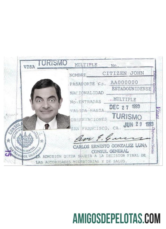 ایل سلواڈور سفر ویزا ماک اپ