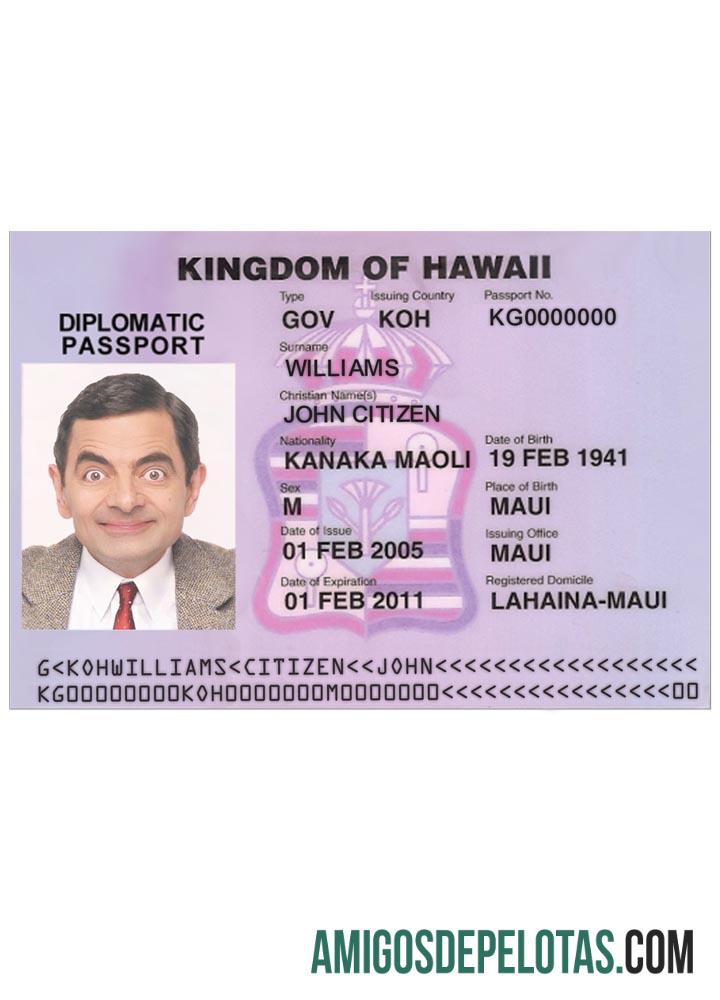 HAWAII ویزا پیش نظارہ